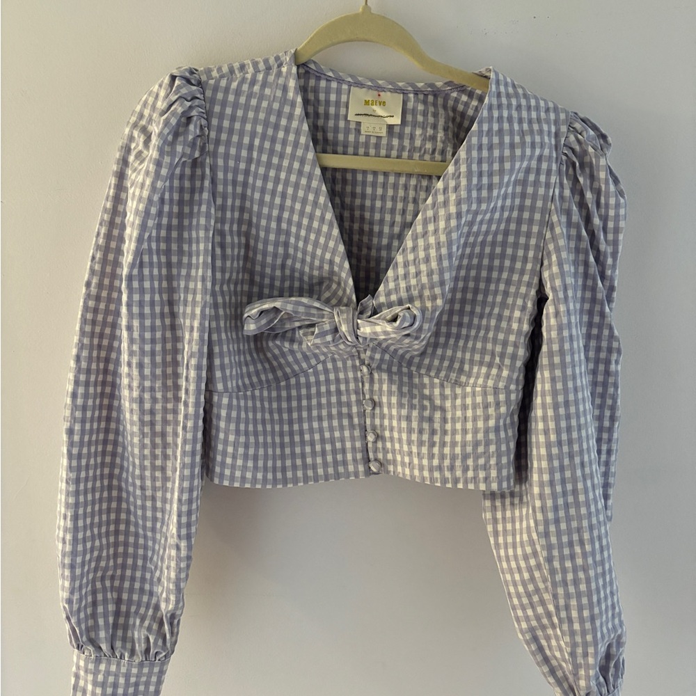 Maeve Gingham top - Picture 3 of 7